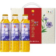 中粮悦润甄品油礼盒B款（亚麻籽油400ml*3）